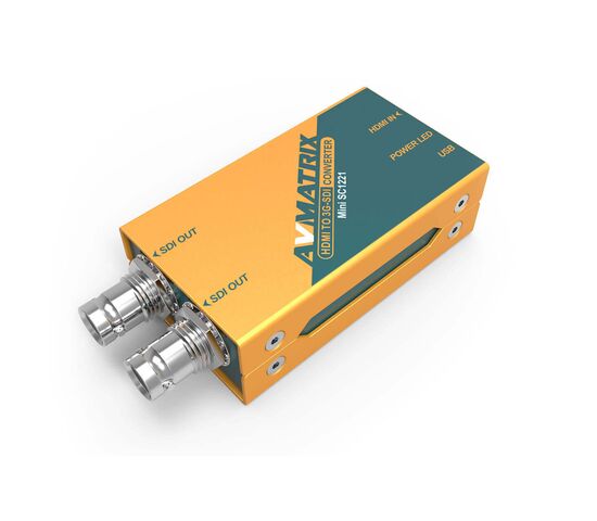 Конвертер AVMATRIX Mini SC1221 преобразования HDMI в 3G-SDI, фото , изображение 3