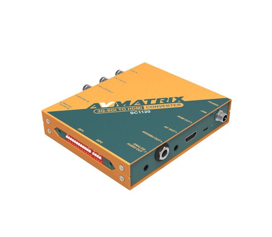 Конвертер AVMATRIX SC1120 3G-SDI в HDMI/AV с масштабированием, фото , изображение 2