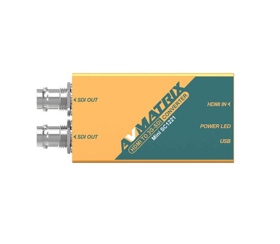Конвертер AVMATRIX Mini SC1221 преобразования HDMI в 3G-SDI, фото , изображение 2