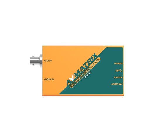Устройство видеозахвата AVMATRIX UC2018 сигнала SDI/HDMI в USB, фото 