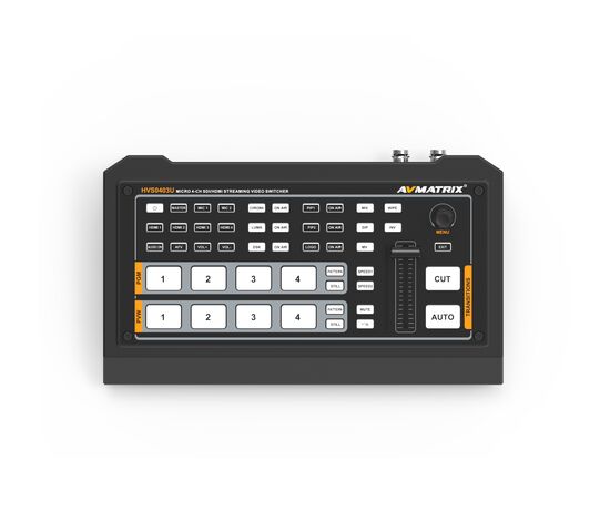 Видеомикшер AVMATRIX HVS0403U компактный 4CH SDI/HDMI USB, фото , изображение 2