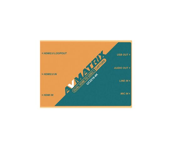 Устройство видеозахвата AVMATRIX UC2218-4K HDMI USB, фото 