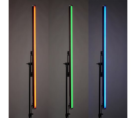 Осветитель светодиодный GreenBean LedFlow 4ft RGB DMX со встроенным аккумулятором, фото , изображение 9