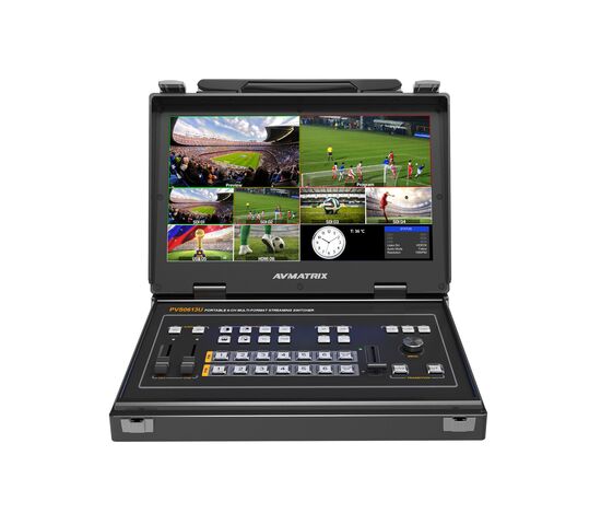 Видеомикшер AVMATRIX PVS0613U портативный 6CH SDI USB, фото , изображение 2