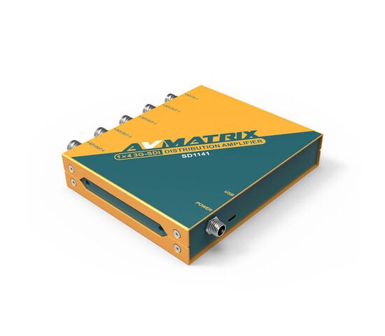 Усилитель-распределитель AVMATRIX SD1141 сигнала 3G-SDI 1х4, фото , изображение 5