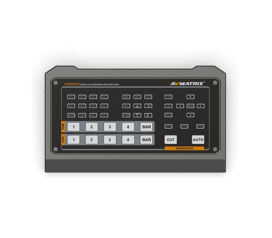 Видеомикшер-стример AVMATRIX HVS0401E компактный 4CH HDMI/DP USB/LAN, фото , изображение 2