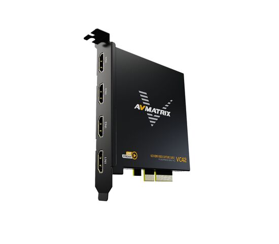 Плата видеозахвата AVMATRIX VC42 4CH HDMI PCIE, фото , изображение 3