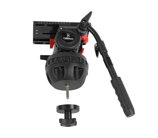Видеоштатив GreenBean VideoMaster 435С PRO карбоновый, фото , изображение 10