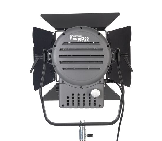 Осветитель студийный GreenBean Fresnel 200 LED X3 Bi-color DMX, фото , изображение 10