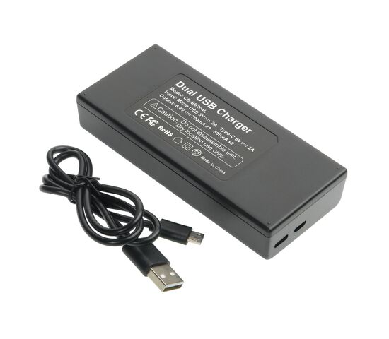 Зарядное устройство GreenBean DualCharger NPF-C, фото , изображение 4