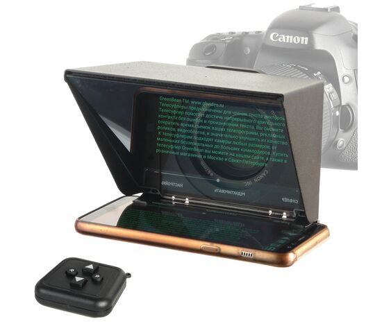 Телесуфлер GreenBean Teleprompter Smart 5.8 комплект, фото , изображение 9
