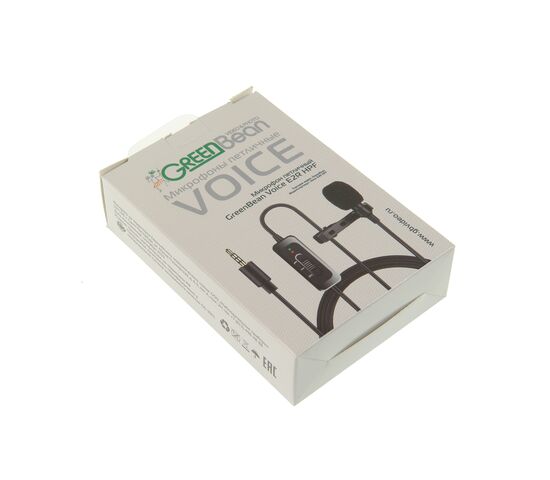 Микрофон петличный GreenBean Voice E2R HPF, фото , изображение 3