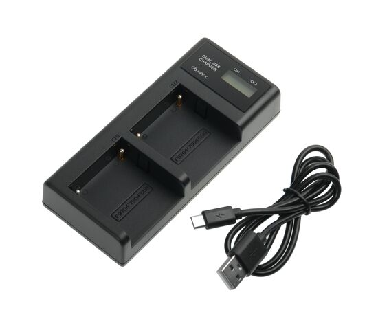 Зарядное устройство GreenBean DualCharger NPF-C, фото , изображение 3