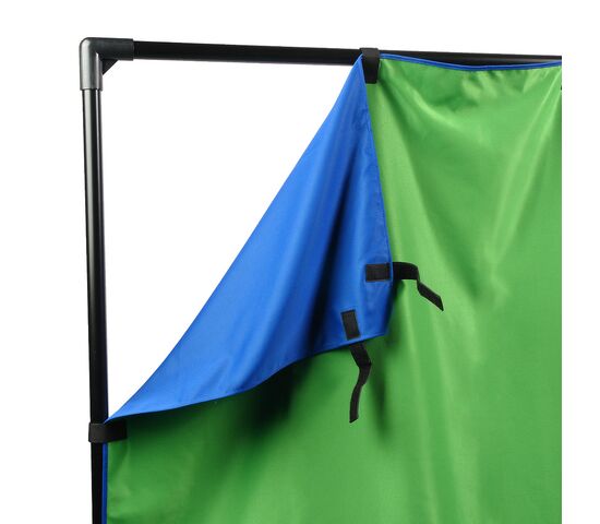 Фон хромакей GreenBean Chromakey Screen L3060BG с каркасом, фото , изображение 2
