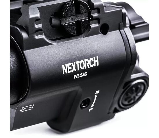 Подствольный фонарь с лазерным прицелом Nextorch WL23G(GL), 1300 люмен, фото , изображение 5