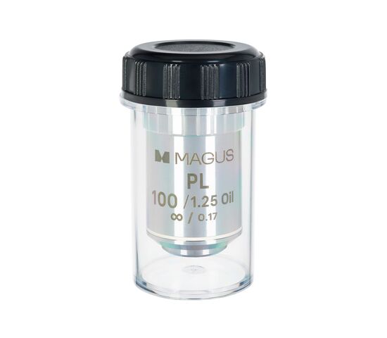 Объектив MAGUS SF100 OIL 100х/1,25 ми Plan Pol ∞/0,17, фото 