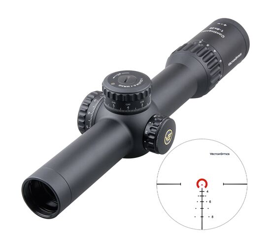 Оптический прицел Continental x6 1-6x28 FFP 34mm, фото 
