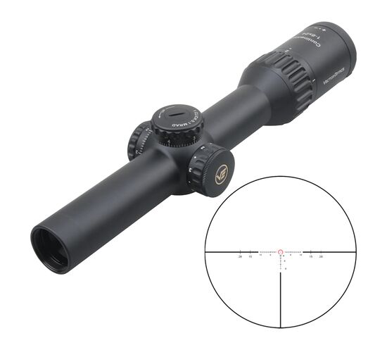 Оптический прицел Continental x6 1-6x24 LPVO, фото 