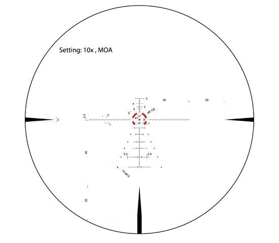 Оптический прицел Vector Optics 30мм SFP Constantine 1-10X24, фото , изображение 10