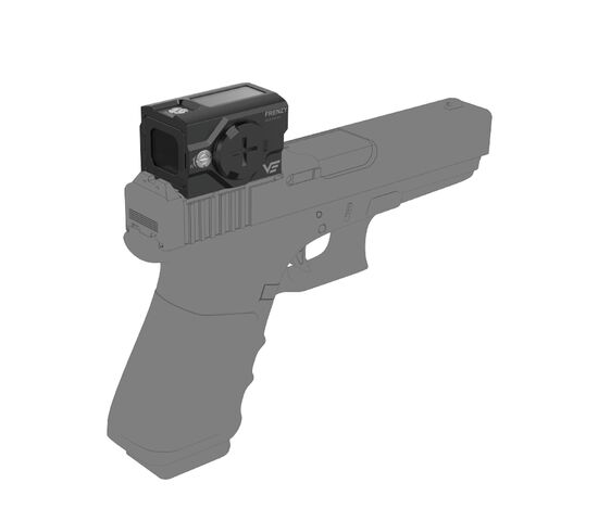 Коллиматорный прицел Frenzy Plus-Enclosed 1x18x20 SOL Multi Reticle, фото , изображение 8