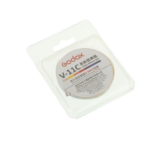 Набор цветных светофильтров Godox V-11C для круглой головки, фото , изображение 3