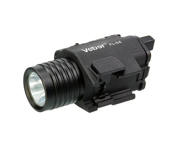 Подствольный фонарь Veber FL-04 с лазером, фото , изображение 3