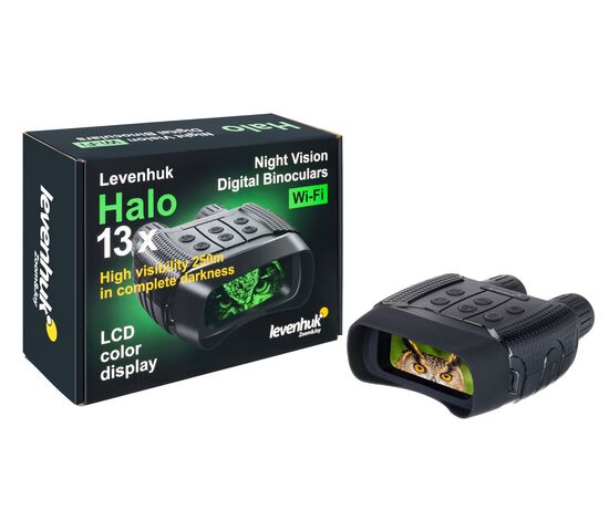 Бинокль цифровой ночного видения Levenhuk Halo 13X Wi-Fi, фото , изображение 3