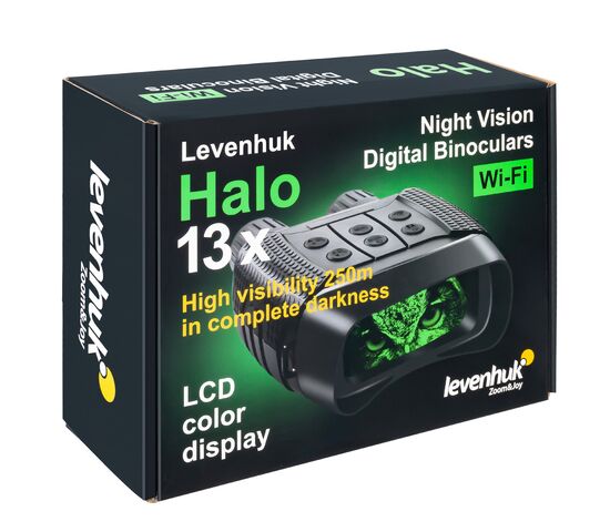 Бинокль цифровой ночного видения Levenhuk Halo 13X Wi-Fi, фото , изображение 12