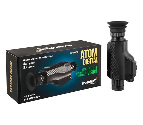Монокуляр ночного видения Levenhuk Atom Digital DNM100, фото , изображение 4