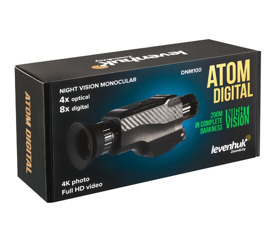 Монокуляр ночного видения Levenhuk Atom Digital DNM100, фото , изображение 13