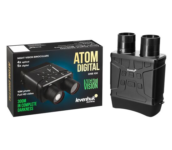 Бинокль ночного видения Levenhuk Atom Digital DNB100, фото , изображение 3