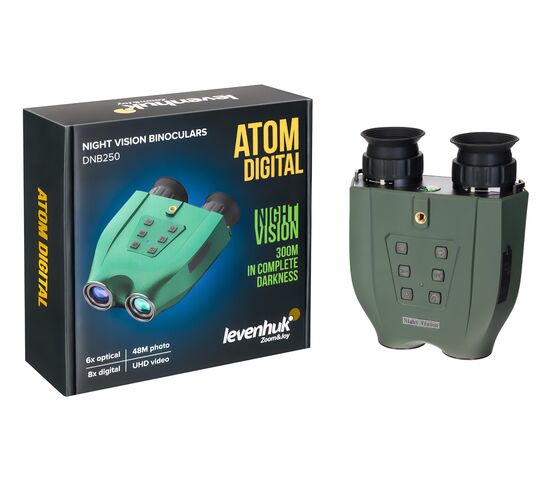 Бинокль ночного видения Levenhuk Atom Digital DNB250, фото , изображение 3