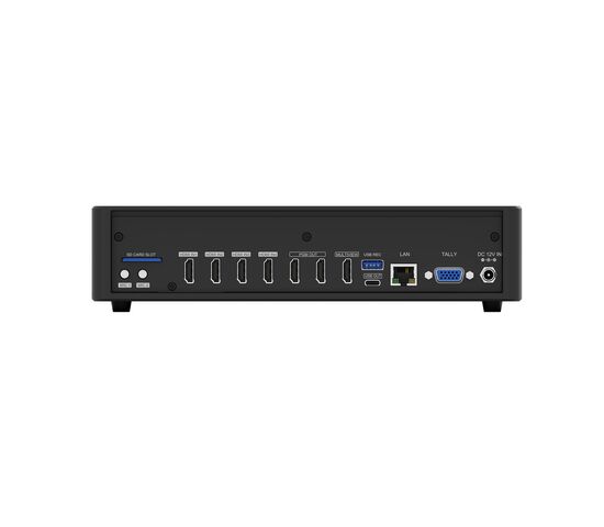 Видеомикшер-стример AVMATRIX Shark H4 PLUS портативный 4CH HDMI USB LAN, фото , изображение 4