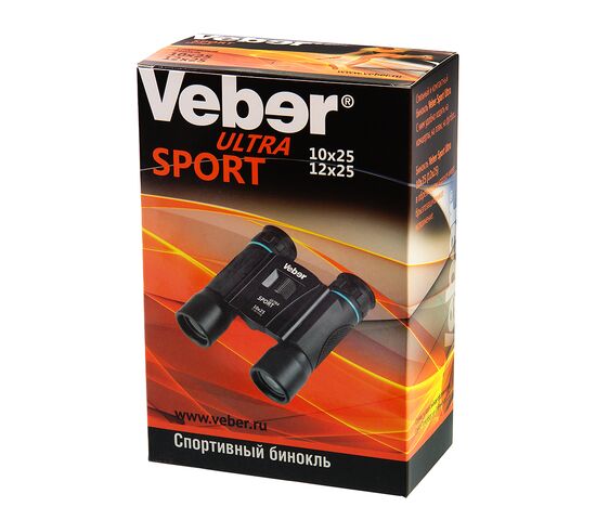 Бинокль Veber Ultra Sport БН 10x25 черный, фото , изображение 5