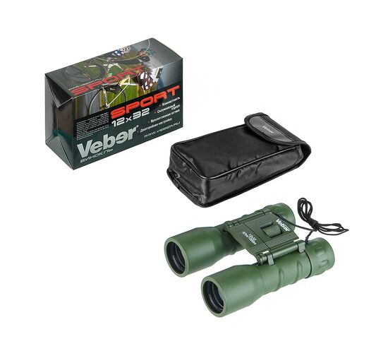 Бинокль БН 12*32 кам. Veber Sport, фото , изображение 6
