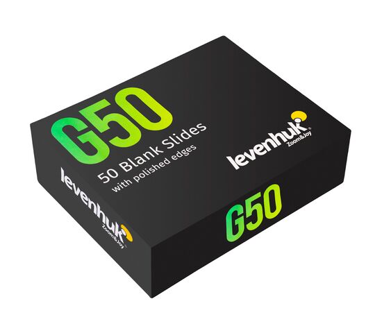 Стекла предметные Levenhuk G50, 50 шт., фото , изображение 2