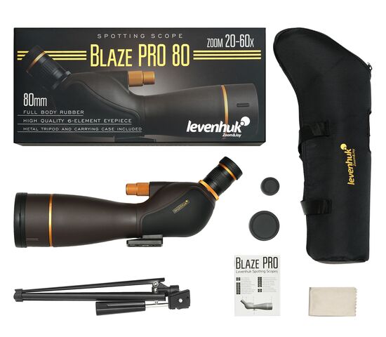 Зрительная труба Levenhuk Blaze PRO 80, фото , изображение 5