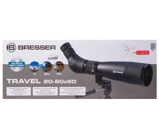 Зрительная труба Bresser Travel 20–60x60, фото , изображение 13