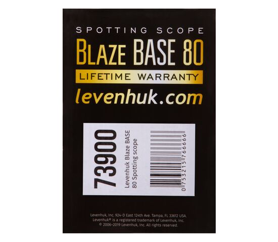 Зрительная труба Levenhuk Blaze BASE 80, фото , изображение 16