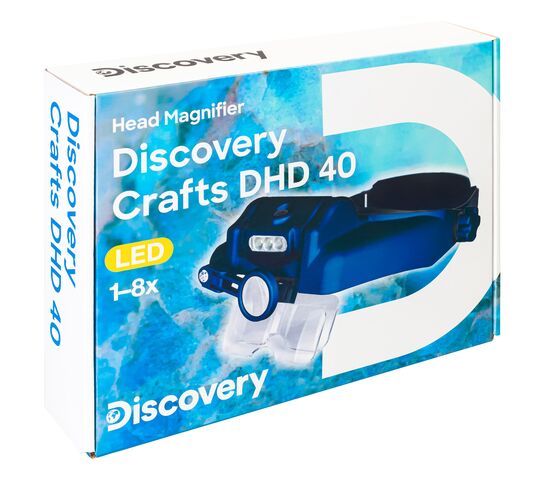 Лупа налобная Discovery Crafts DHD 40, фото , изображение 11