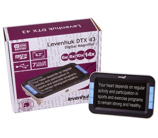 Лупа цифровая Levenhuk DTX 43, фото , изображение 2