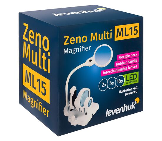 Мультилупа Levenhuk Zeno Multi ML15, белая, фото , изображение 12