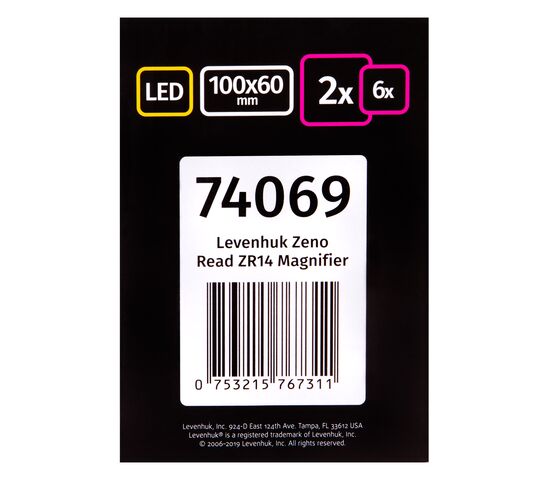 Лупа для чтения Levenhuk Zeno Read ZR14, фото , изображение 14