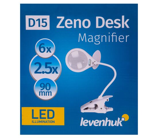 Лупа настольная Levenhuk Zeno Desk D15, фото , изображение 11