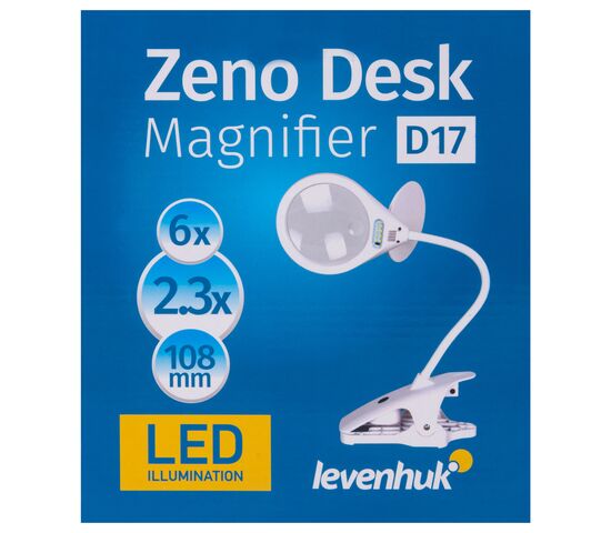 Лупа настольная Levenhuk Zeno Desk D17, фото , изображение 12