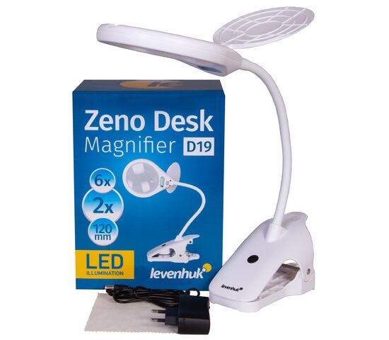 Лупа настольная Levenhuk Zeno Desk D19, фото , изображение 2