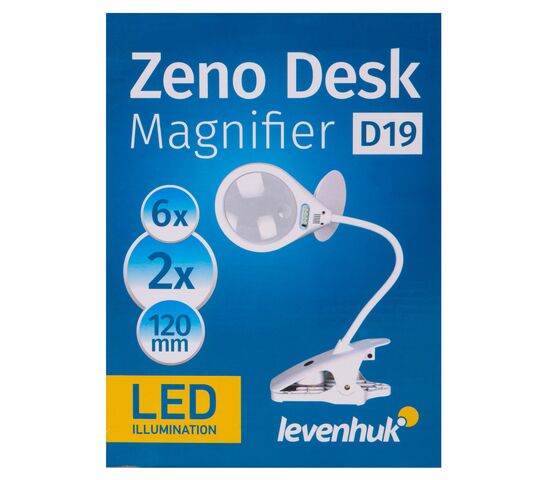 Лупа настольная Levenhuk Zeno Desk D19, фото , изображение 12