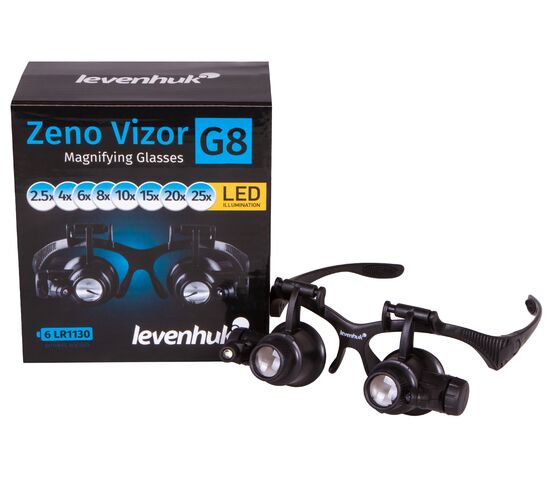 Лупа-очки Levenhuk Zeno Vizor G8, фото , изображение 13
