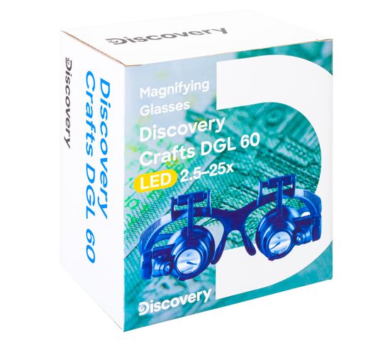 Лупа-очки Discovery Crafts DGL 60, фото , изображение 12