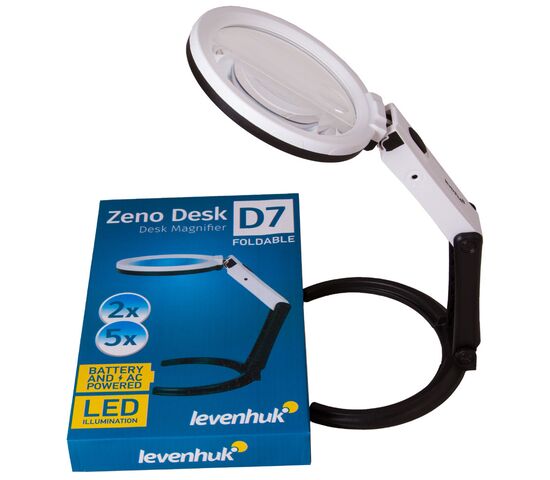 Лупа настольная Levenhuk Zeno Desk D7, фото , изображение 3